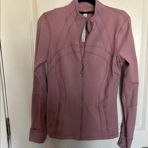 Lululemon Athletica Pink Utility Jacket with Standing Collar